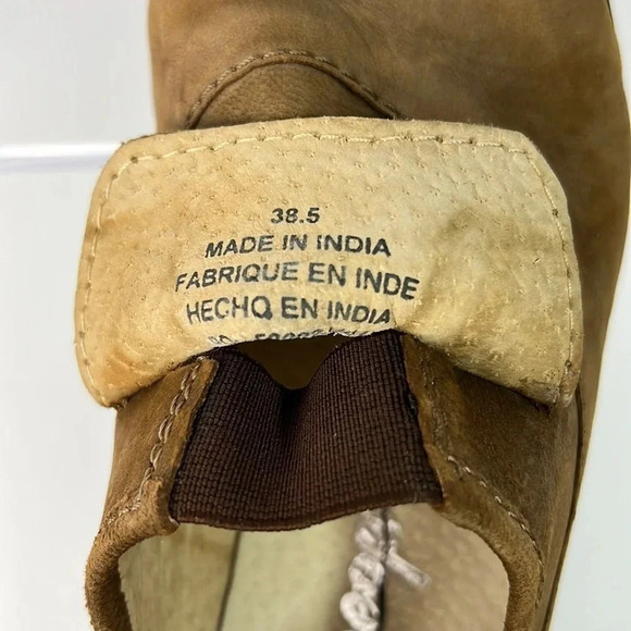 Free People Brady Pointed Toe Slip-On Loafer Size 38.5 - US 8.5 Leather Shooties - Picture 13 of 16